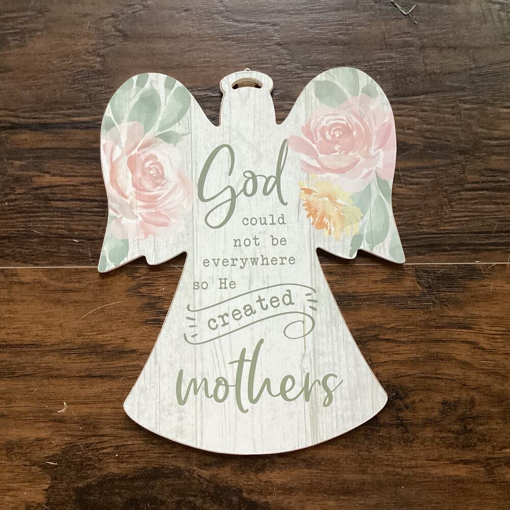 Mother's Day Hanging Angel Plaque